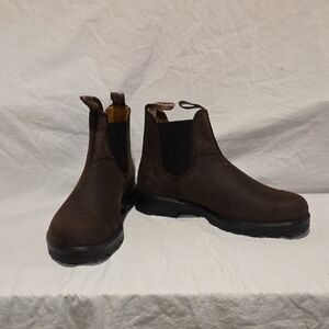 Brand New Blundston Men's 2340 Chelsea Brown Leather Boot, Size US:11 UK:10